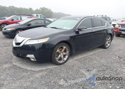 2009 Acura Tl 3.7 z USA, uszkodzony, nr VIN 19UUA96559A003099